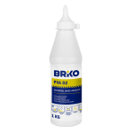 Liim universaalne Briko PVA D2, 1 kg, valge v.