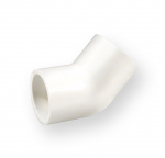 Torup&otilde;lv Nibco PVC 417-005, 45 &deg;, 1/2 tolli - Seestpoolt liimitav, pol&uuml;vin&uuml;&uuml;lkloriid (pvc)