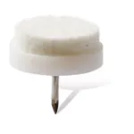 M&ouml;&ouml;blivilt Haushalt, valge v., 2.4 cm, 8 tk