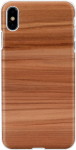 Telefoni &uuml;mbris Man&Wood Cappuccino Back Case, Apple iPhone XS Max, valge