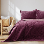 Voodikate Restilo Laila, violetne v., 220 cm x 240 cm