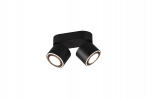 Valgusti kohtvalgusti Trio Taurus 652910232, LED, 3000 &deg;K, 2 x 5 W, must v.