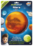 Seinakleebis Buki Phosphorescent Planet Mars, oranž v.