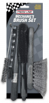 Jalgratta puhastuskomplekt Finish Line Brush Set TOOL931, plastik/nailon/metall, must, 5 tk