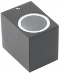 &Otilde;ue seinavalgusti GTV Tiago KW, 35W, GU10, IP54, must, 6.8 cm x 8 cm