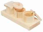 M&auml;nguasi n&auml;rilisele Trixie Snack Cups, 15 cm x 4.5 cm x 6 cm, pruun v.