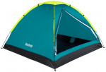Kolmekohaline telk Bestway Cool Dome, roheline, 210 cm x 210 cm x 130 cm