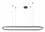 Valgusti rippuv AZzardo Elena AZ5055, LED, 3000 &deg;K, 1 x 50 W, must v.