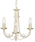 L&uuml;hter rippuv Elstead Lighting Minster, E14, 3 x 60 W, kreemjasvalge v.