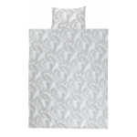 Voodipesukomplekt Domoletti Aveline D-017, hall v., 50 x 70 cm, 140 x 200 cm, 2 os.
