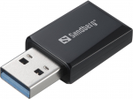 Juhtmevaba side v&otilde;rgu tugijaam Sandberg Mini Wifi Dongle, 5 GHz, must v.