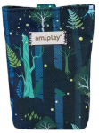 Alus koera v&auml;ljaheitekottide jaoks Amiplay, 6 cm x 2 cm roheline v.