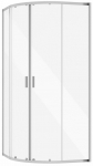 Du&scaron;ikabiin Besco Zarya ZP-90-190-C, pool&uuml;mar, aluseta, 90 cm x 90 cm x 190 cm
