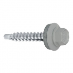 Isekeermestavad kruvid Klimas WFD, RAL9006, 4.8 mm x 35 mm, 250 tk