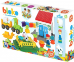 Konstruktor Mochtoys Bloko Farm, 100 tk, mitmev&auml;rviline