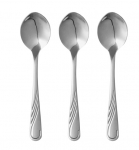 Dessertlusikas Ambition Napoli 28599, roostevaba teras, h&otilde;be, 3 tk