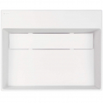 Vannitoa kraanikauss Deante Correo, graniit, 50 cm x 40 cm x 13 cm, valge v.