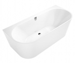 Vann, teisaldatav/sisseehitatav Villeroy & Boch Oberon 2.0 Duo, 180 cm x 80 cm x 62 cm, valge v.
