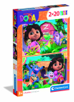 Pusle Clementoni Super Color Dora 24827, 27 cm x 18.5 cm, 40 tk