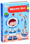 Magnetraamat - pusle Color Day Boy Changing Clothes, mitmev&auml;rviline, 51 tk