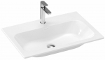 Vannitoa kraanikauss Ravak Slim, keraamiline, 70.5 cm x 49 cm x 17.1 cm, valge