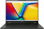 S&uuml;learvuti Asus Vivobook S16 Flip TP3604VA-WS51T, i5-1335U, 16 GB, 512 GB, 16 ", Intel Iris Xe Graphics, must v., EN, Windows 11 home