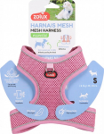 Koerte traksid Zolux Mesh, roosa, 380 - 420 mm, S