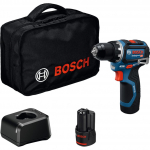 Akukruvikeeraja-trell koos akuga Bosch GSR 12V-32, 12 V, 2 Ah