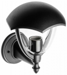 &Otilde;ue seinavalgusti GTV Grande, 60W, E27, IP54, must v., 20 cm x 23.8 cm