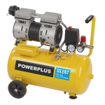 &Otilde;hukompressor Powerplus POWX17260S, 750 W, 230 V