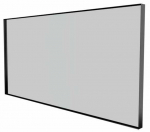Peegel Basicline, rippuv, 120 cm x 60 cm, must v.