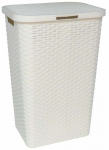 Pesukast Gerimport, 60 l, valge v., 32 cm x 41 cm