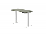 Arvutilaud reguleeritava k&otilde;rgusega Desktronic HomePro 40 845, 160 cm x 80 cm, 126 cm, valge v./roheline v.