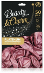 &Otilde;hupallide komplekt ovaalsed GoDan Beauty & Charm, roosa v., 50 tk