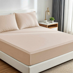 Voodipesukomplekt Mijolnir Muslin 157SHS7409, beež v., 50 x 70 cm, 3 os.