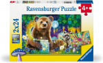 Pusle 2in1 Ravensburger Cute Forest Friends 12004160, 18 cm x 26 cm, 48 tk, mitmev&auml;rviline