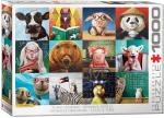 Pusle Eurographics Funny Animals, 67.6 cm x 48.9 cm, 1000 tk, mitmev&auml;rviline