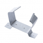 Vihmaveetoru hoidja, 8 cm, tsink, h&otilde;be v.