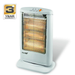 Infrapuna k&uuml;tteseade Standart NSB-99Y, 1.2 kW, Valge