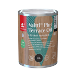 Puidu&otilde;li Tikkurila Valtti Plus Terrace Oil, must v., 0.9 l