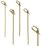 V&otilde;ileivatikud Pap Star Knot Bamboo, 100 mm, 250 tk