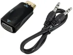 Adapter RoGer HDMI To VGA + Audio Adapter HDMI, VGA / 3.5 mm