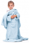Pleed Restilo Lazy Kids, helesinine, 90 cm x 105 cm