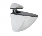 Riiulihoidik TD01.0317.01.001, 5.5 cm x 2.9 cm, metall, kroom