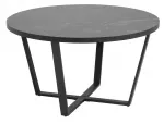 Kohvilaud Home4you AC85723, must v., 77 cm x 77 cm x 44 cm