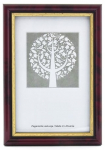 Fotoraam ECO 1301114, 15 cm x 21 cm, kuldne/punane