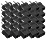 Adapter UPH Travel adapter US to EU 25 pcs Euro plug, US Socket, must