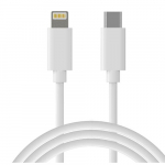 Juhe Extra Digital CA913268 PD, Lightning/USB Type-C, 100 cm, valge, 18 W