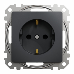 Pistikupesa Schneider Electric Sedna Design SDD114022, maandusega, antratsiit