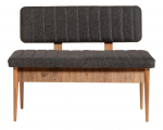 Esiku pink Kalune Design Vina 1053, antratsiit v./m&auml;nd v., 110 cm x 46 cm x 85 cm